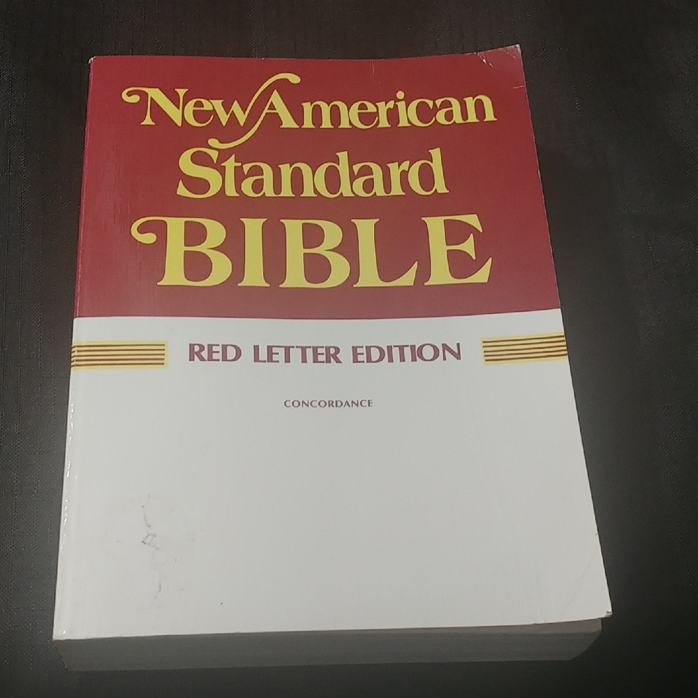 New American Standard Bible - Red and White 1977 Edition